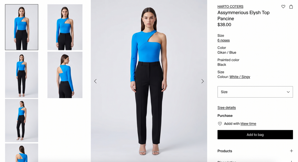 Cut-Out Asymmetrical Top