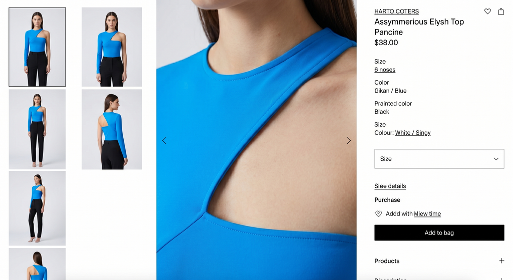 Cut-Out Asymmetrical Top