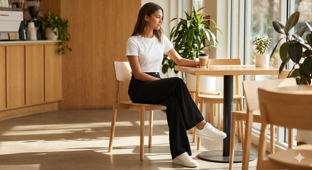 Wide Leg Trousers